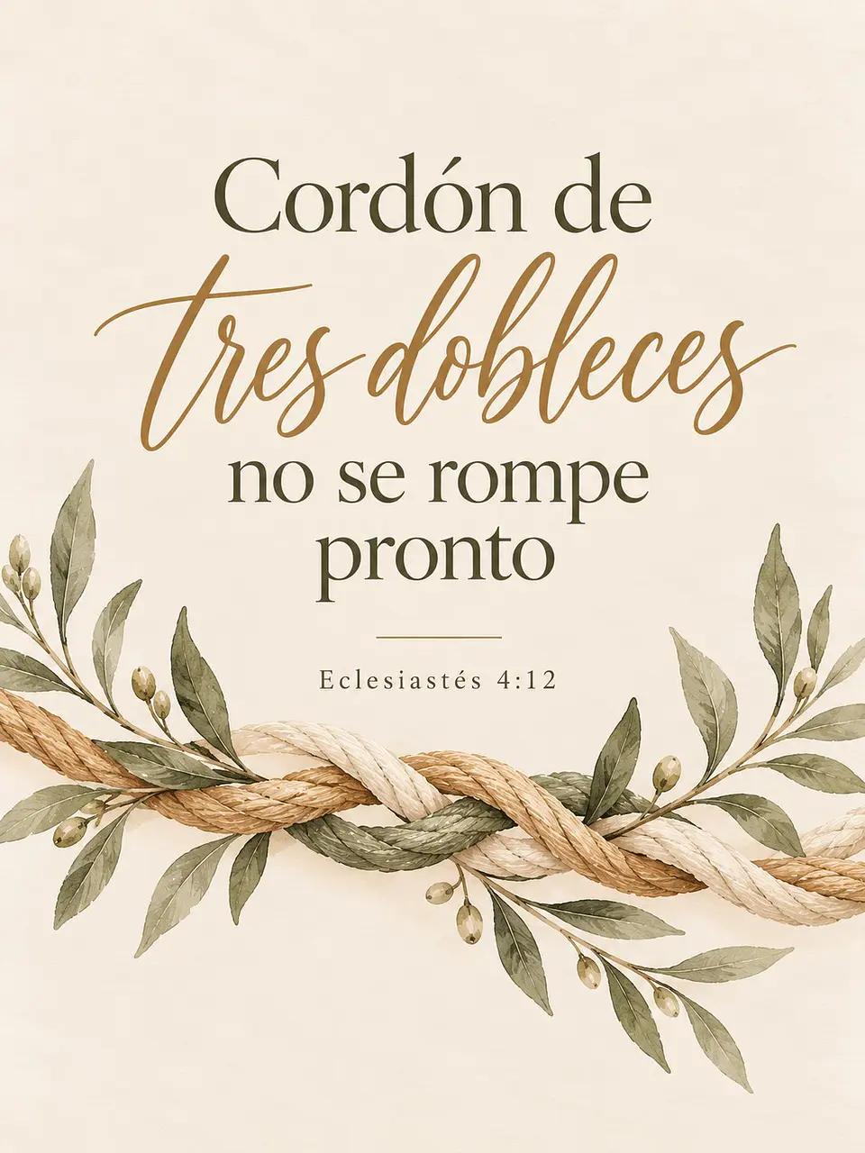 Cordón de tres dobleces no se rompe pronto · RG-06 2