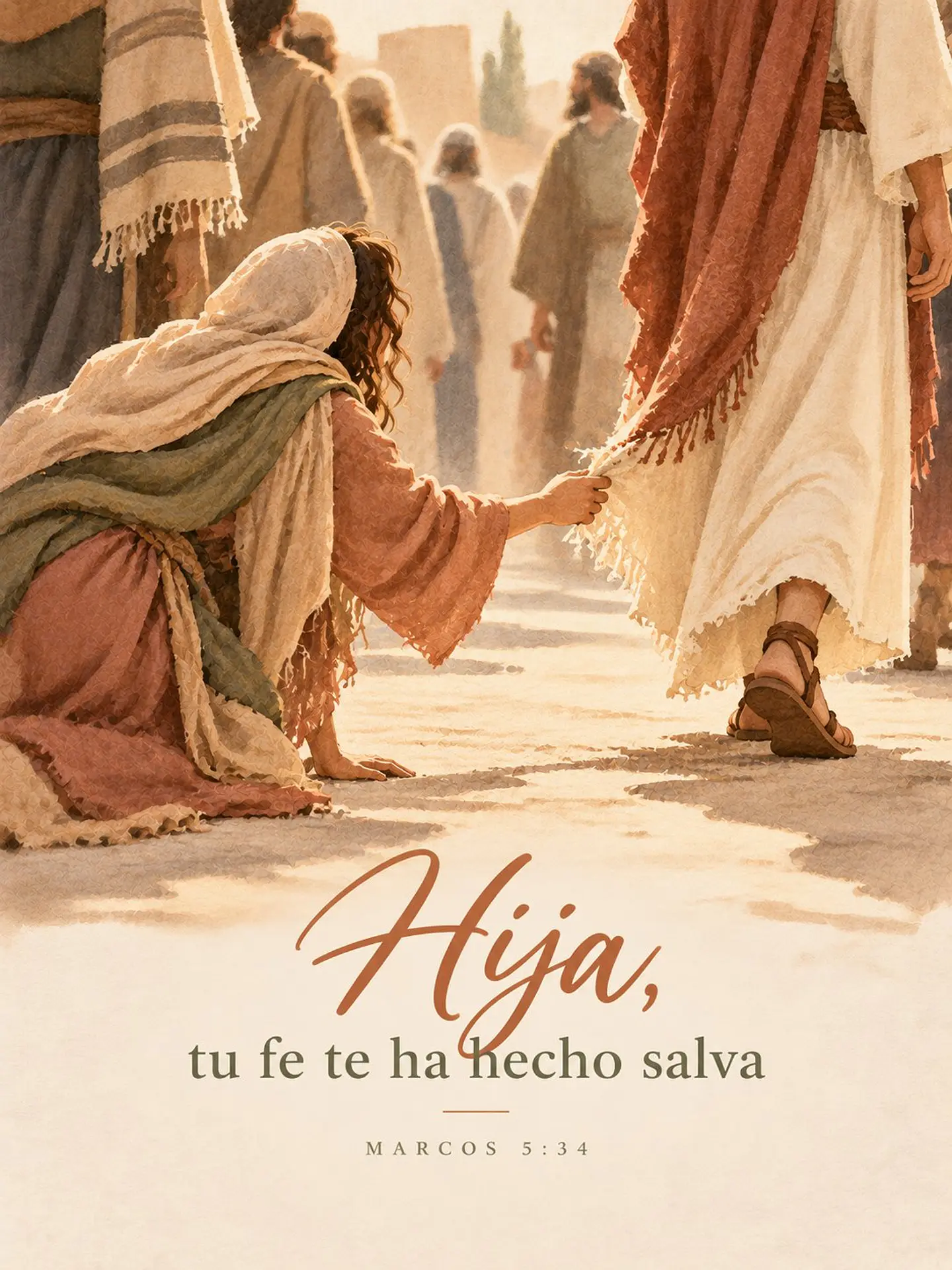 Hija, tu fe te ha hecho salva · ER-03 3