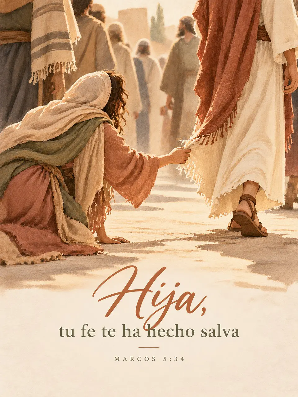 Hija, tu fe te ha hecho salva · ER-03 3