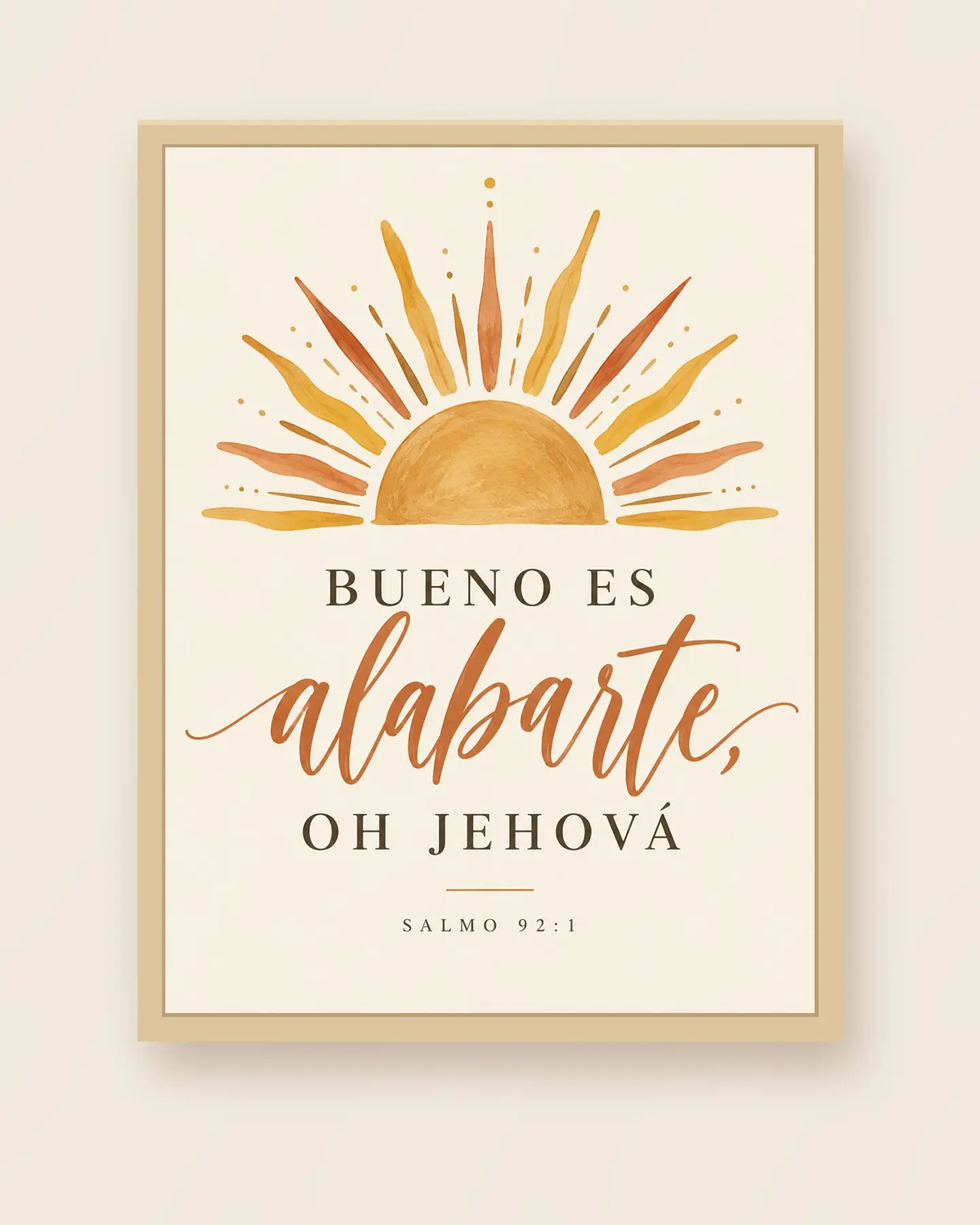 Bueno es alabarte, oh Jehová · GR-07 3