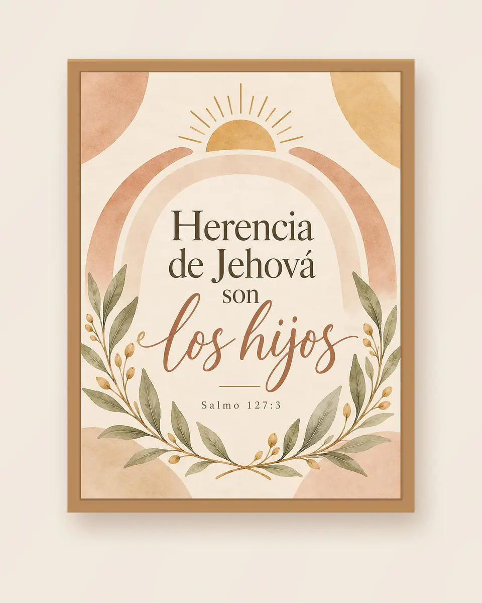 Herencia de Jehová son los hijos · RG-08 1
