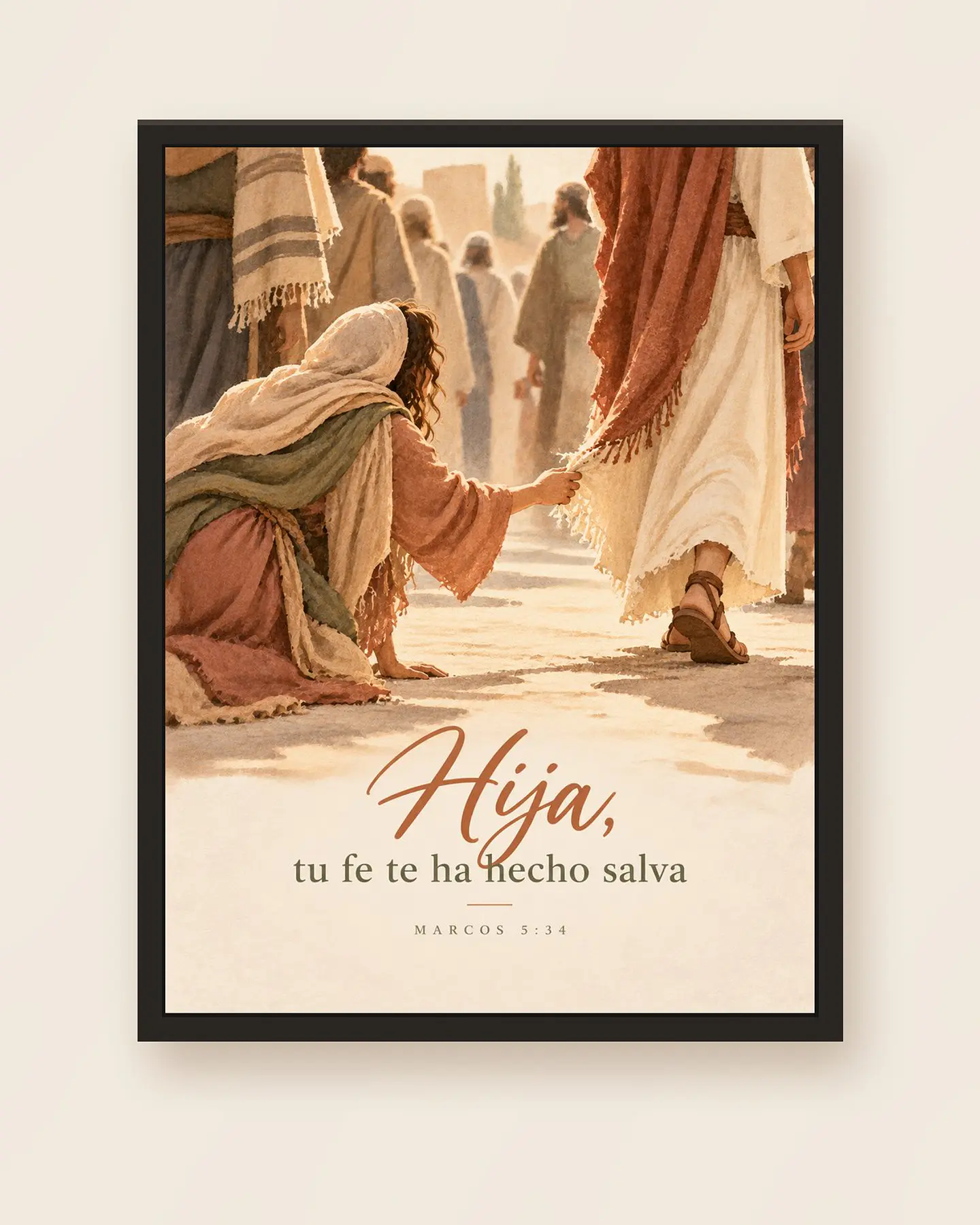 Hija, tu fe te ha hecho salva · ER-03 6