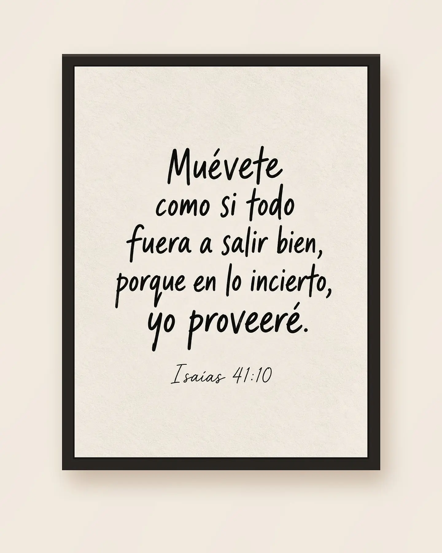 Muévete como si todo fuera a salir bien, yo proveeré · ES-02 5