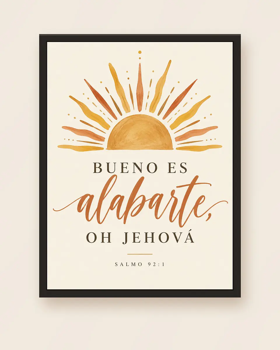 Bueno es alabarte, oh Jehová · GR-07 5