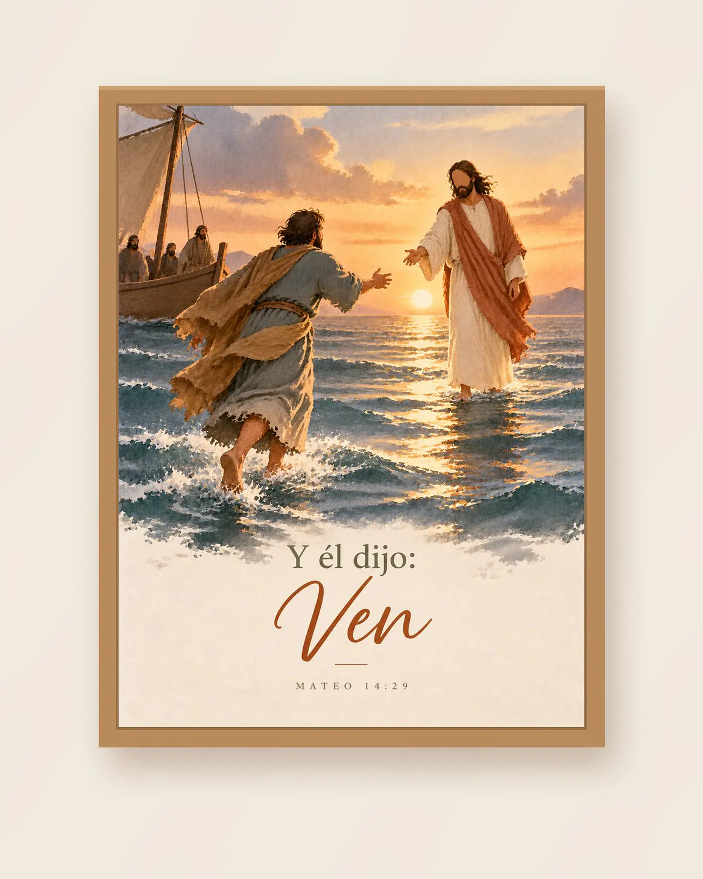 Y él dijo: Ven · ER-06 1