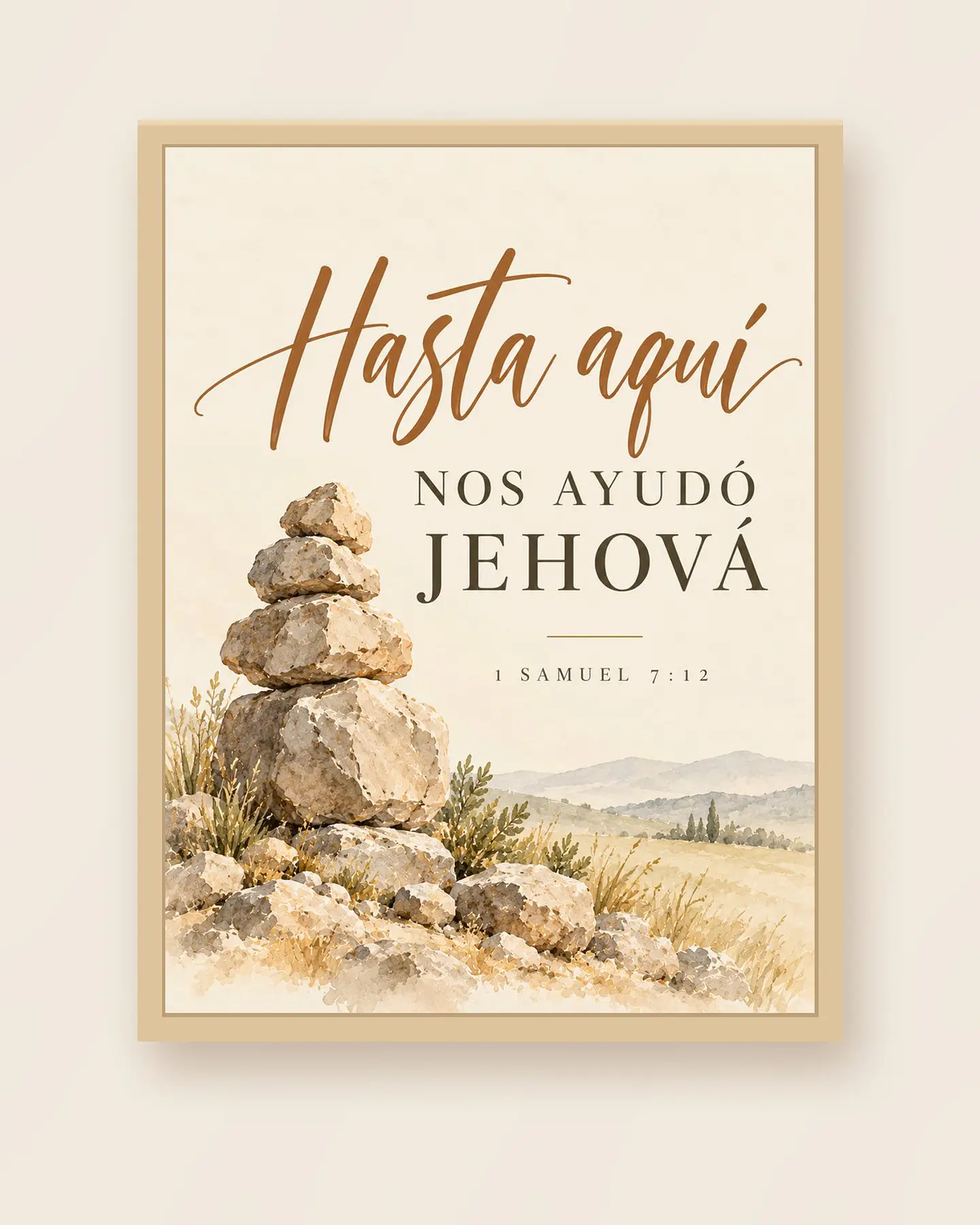 Hasta aquí nos ayudó Jehová · GR-08 3