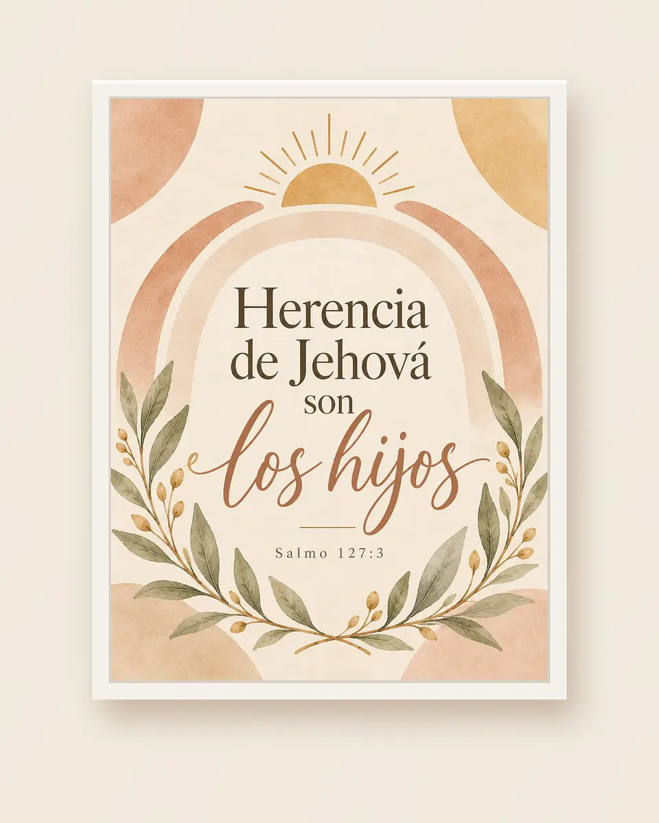 Herencia de Jehová son los hijos · RG-08 4