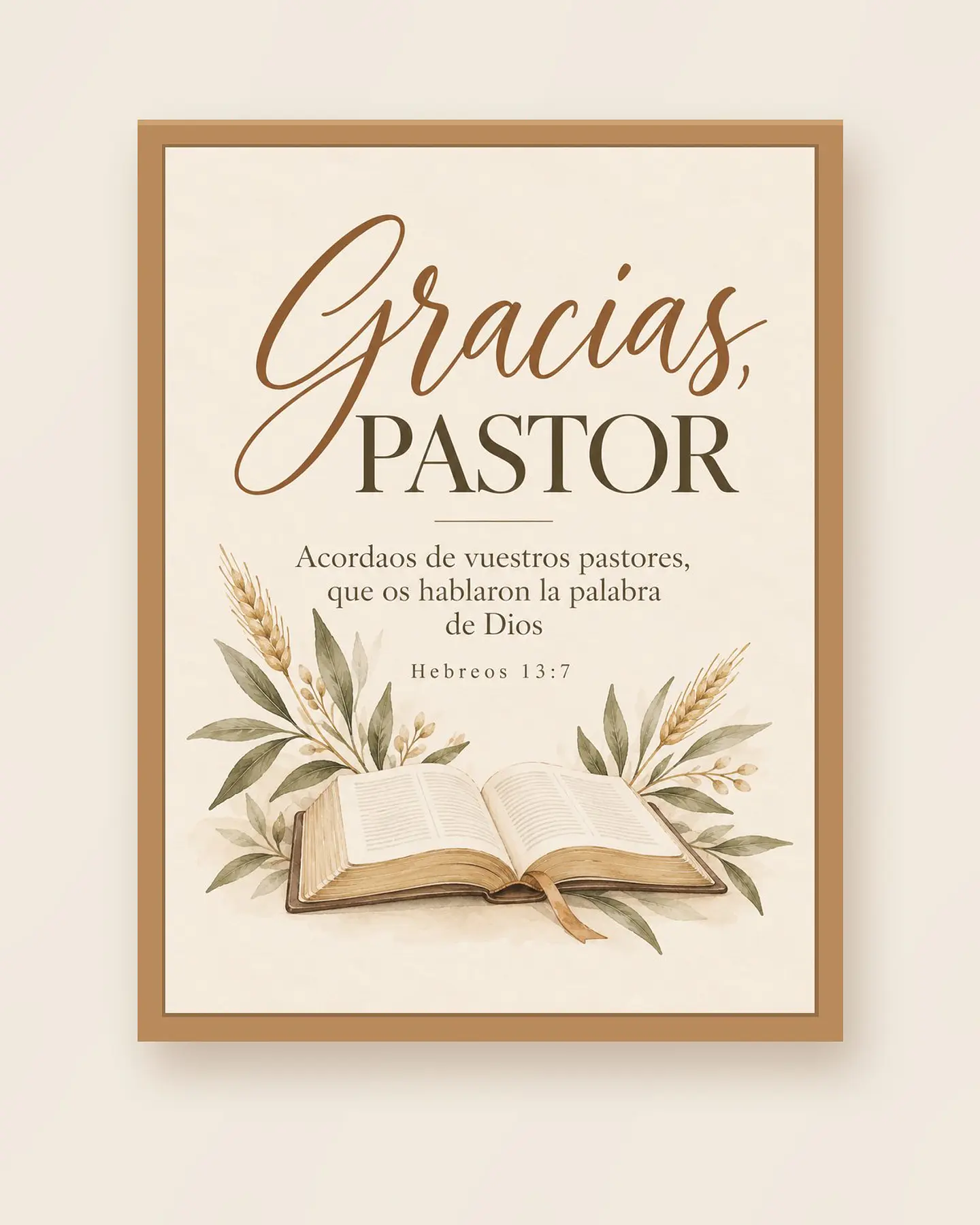 Gracias, pastor · RG-09 1