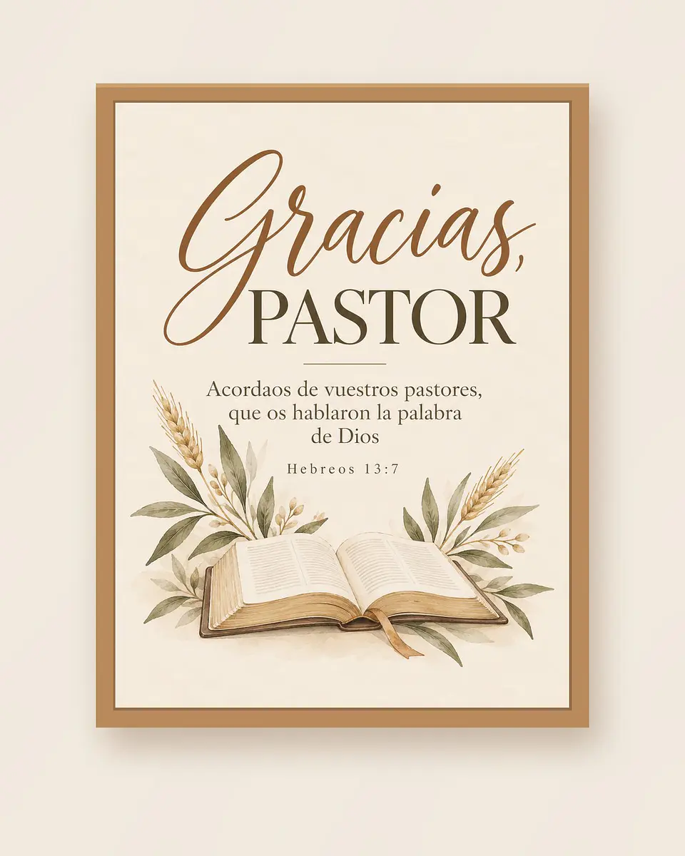 Gracias, pastor · RG-09 1