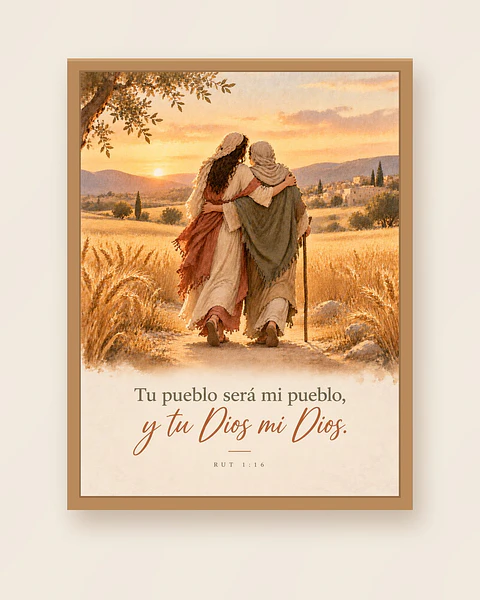 Tu Dios será mi Dios (Rut y Noemí) · ER-07