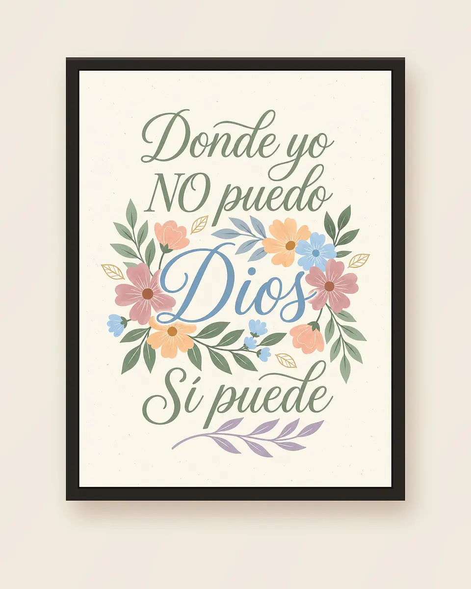 Donde yo no puedo, Dios sí puede · ES-04 5