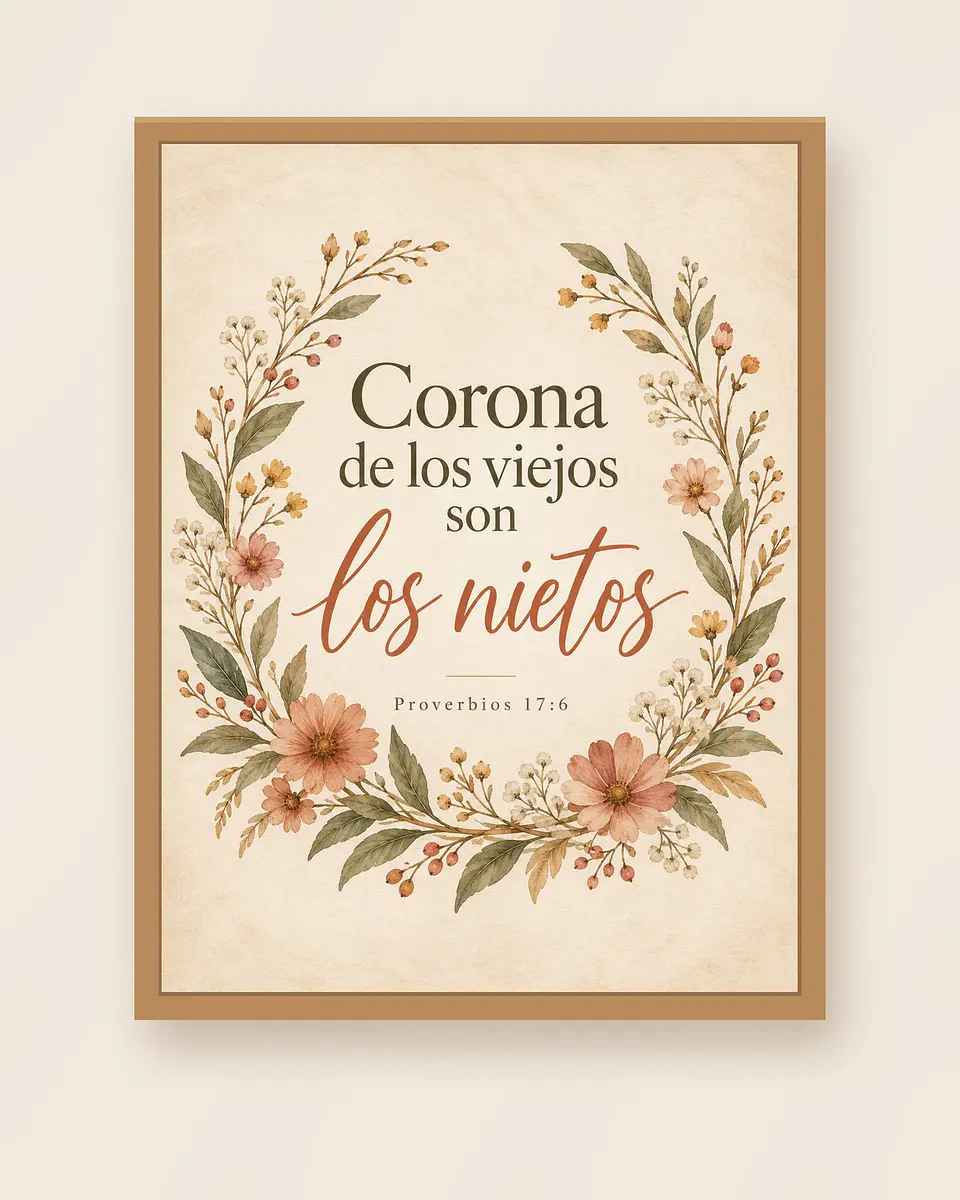 Corona de los viejos son los nietos · RG-10 1