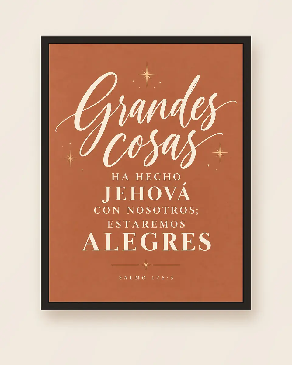 Grandes cosas ha hecho Jehová con nosotros · GR-10 5