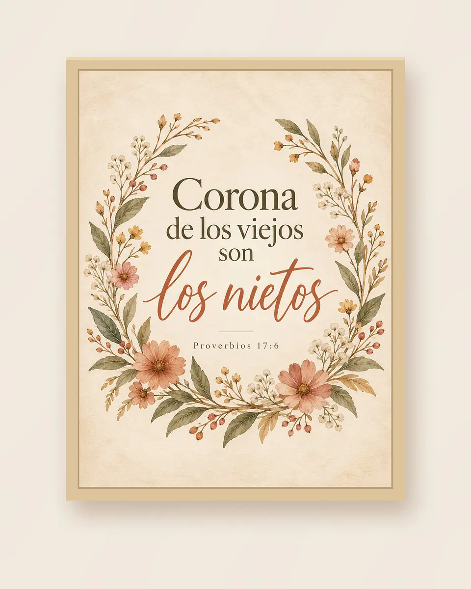 Corona de los viejos son los nietos · RG-10 3