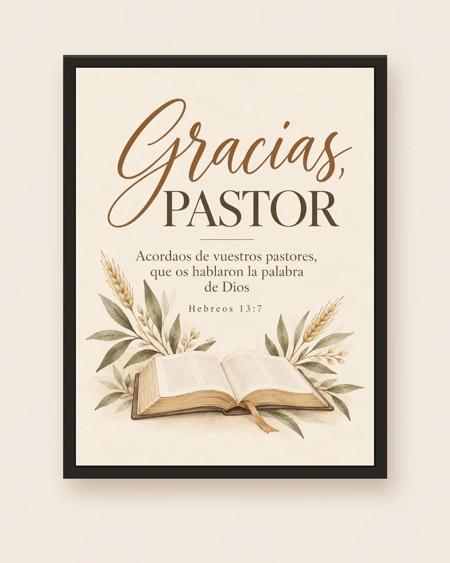 Gracias, pastor · RG-09 5