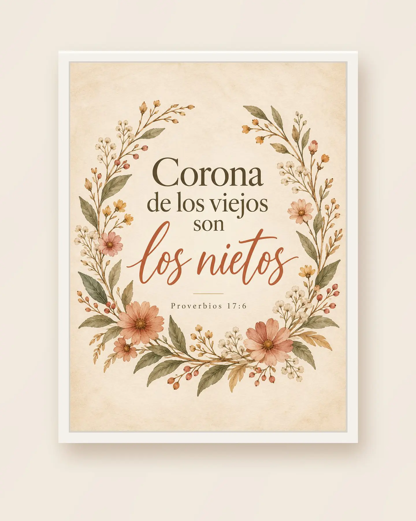 Corona de los viejos son los nietos · RG-10 4