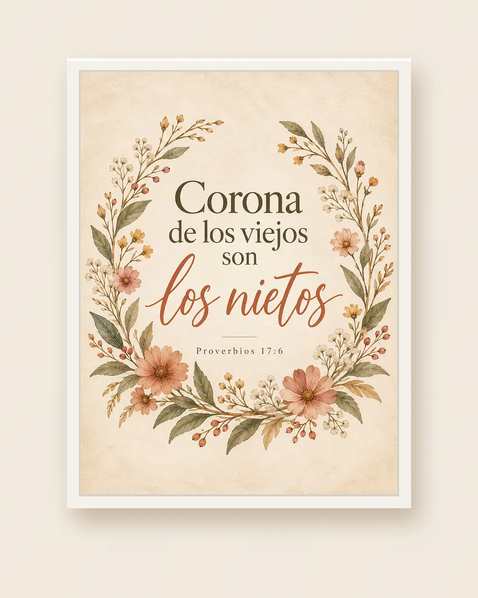 Corona de los viejos son los nietos · RG-10 4