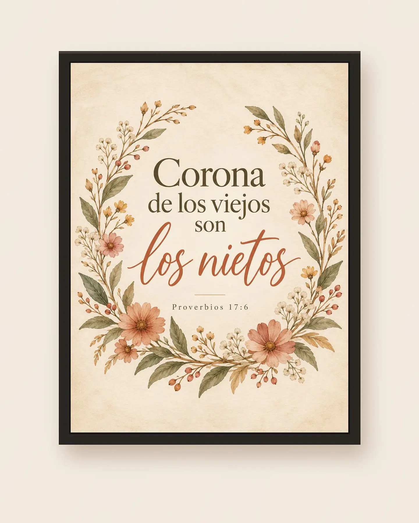 Corona de los viejos son los nietos · RG-10 5