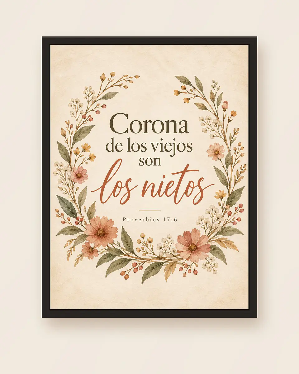 Corona de los viejos son los nietos · RG-10 5