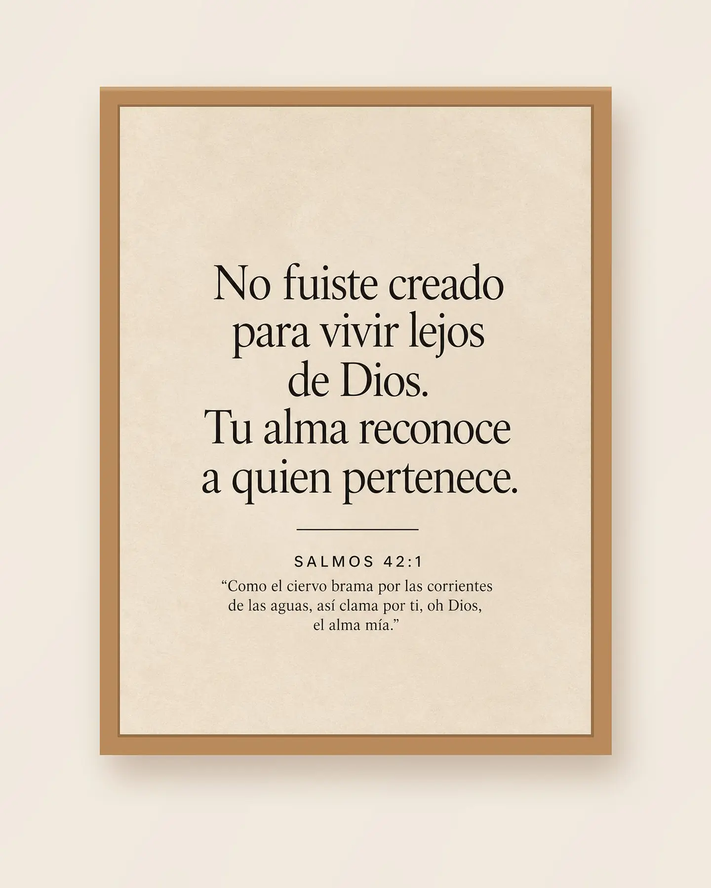 No fuiste creado para vivir lejos de Dios · QS-02 1