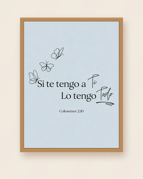 Si te tengo a Ti, lo tengo todo · QS-03