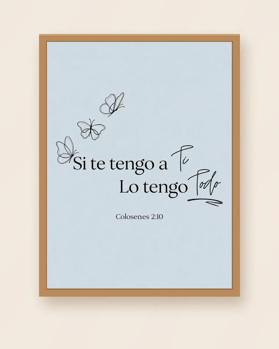 Si te tengo a Ti, lo tengo todo · QS-03 1