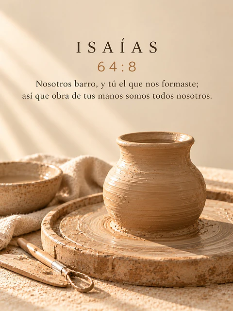 Nosotros barro, y tú el que nos formaste · VB-06
