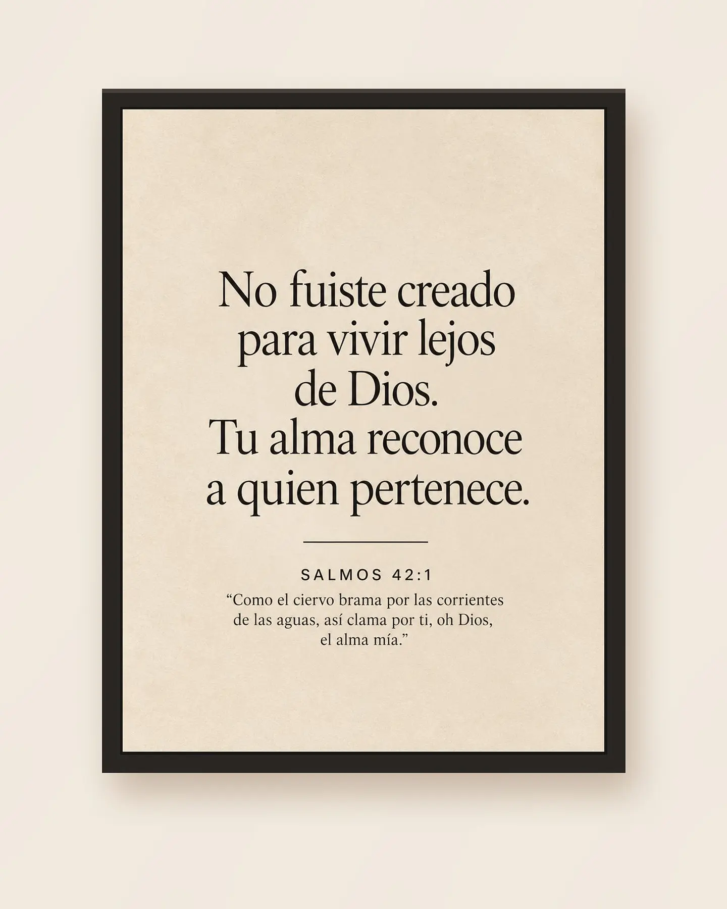 No fuiste creado para vivir lejos de Dios · QS-02 5