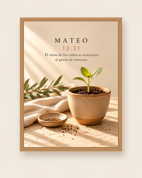 Semejante al grano de mostaza · VB-12