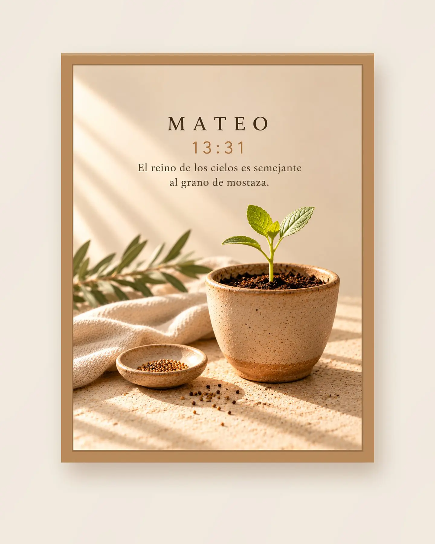 Semejante al grano de mostaza · VB-12 1