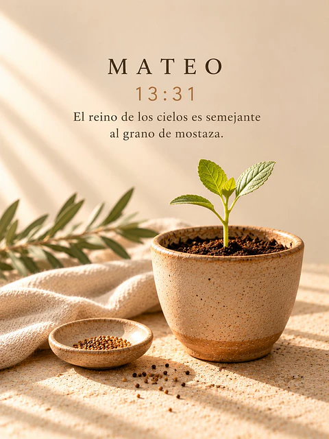 Semejante al grano de mostaza · VB-12