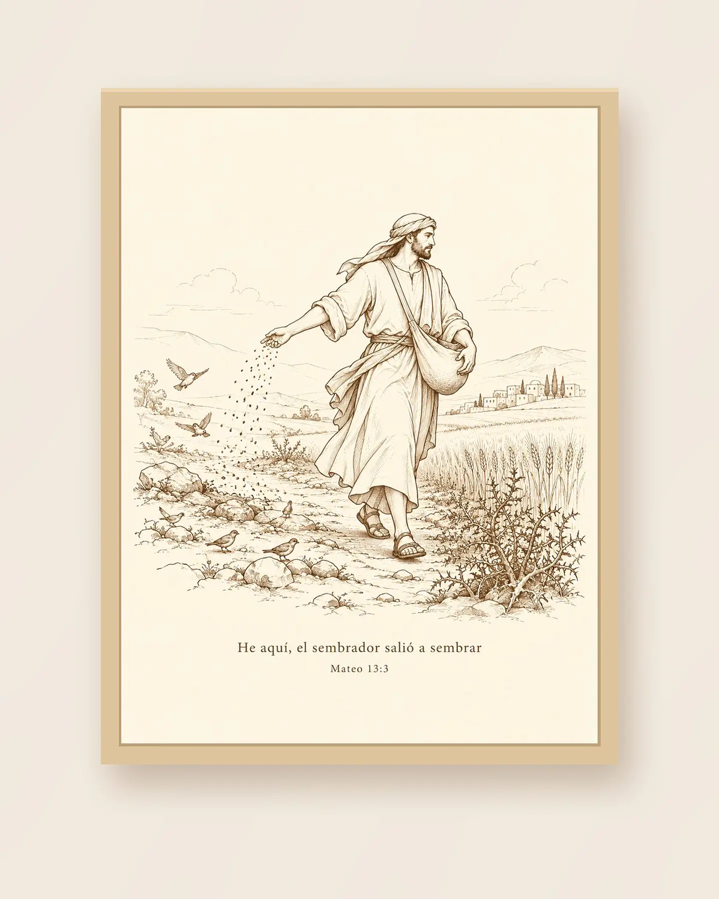 El sembrador (line art) · ER-10 3
