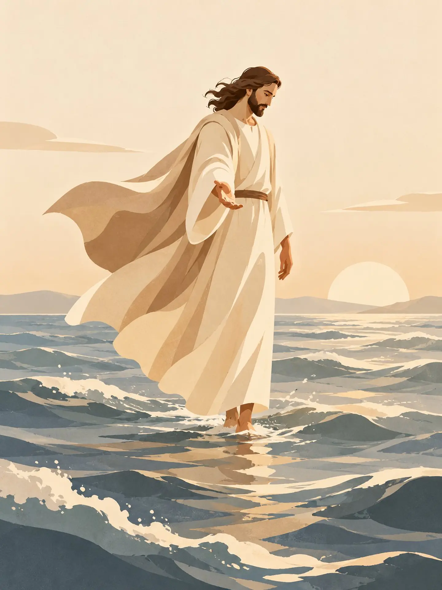 Jesús camina sobre el agua · ER-11 2