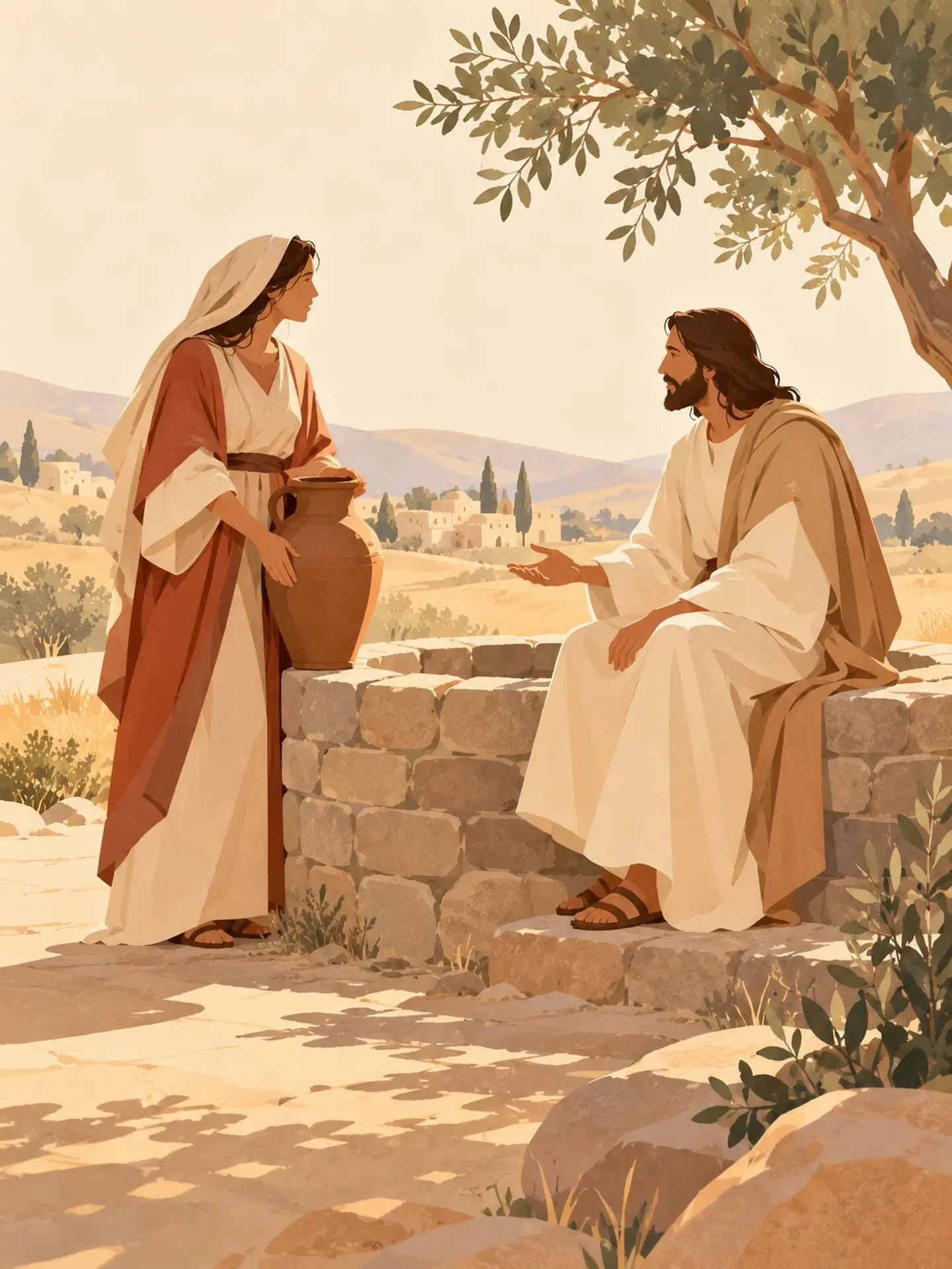 La samaritana en el pozo · ER-12 2