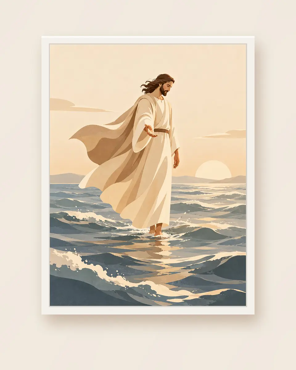 Jesús camina sobre el agua · ER-11 4