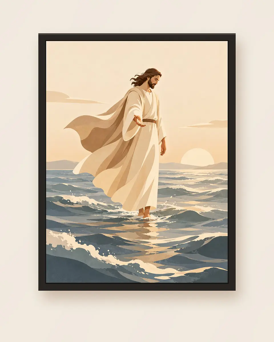 Jesús camina sobre el agua · ER-11 5