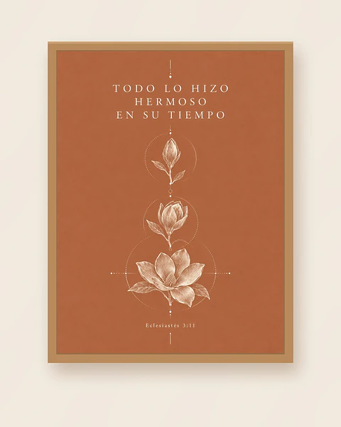 Todo lo hizo hermoso en su tiempo · ES-15