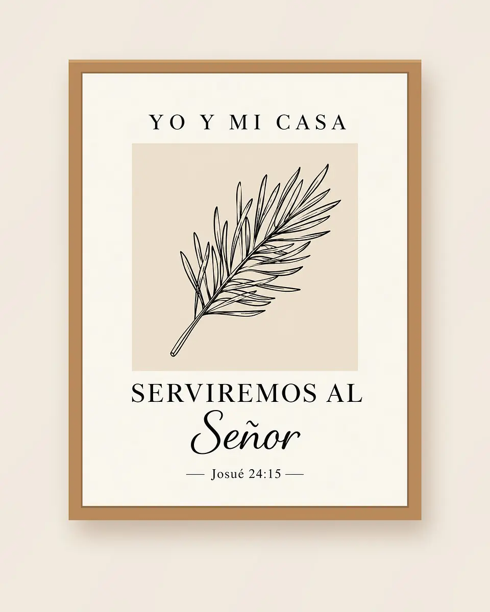 Yo y mi casa serviremos al Señor · BP-01 1
