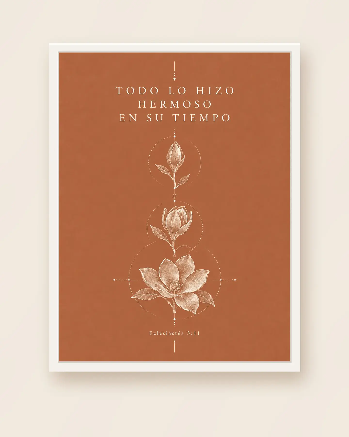 Todo lo hizo hermoso en su tiempo · ES-15 4
