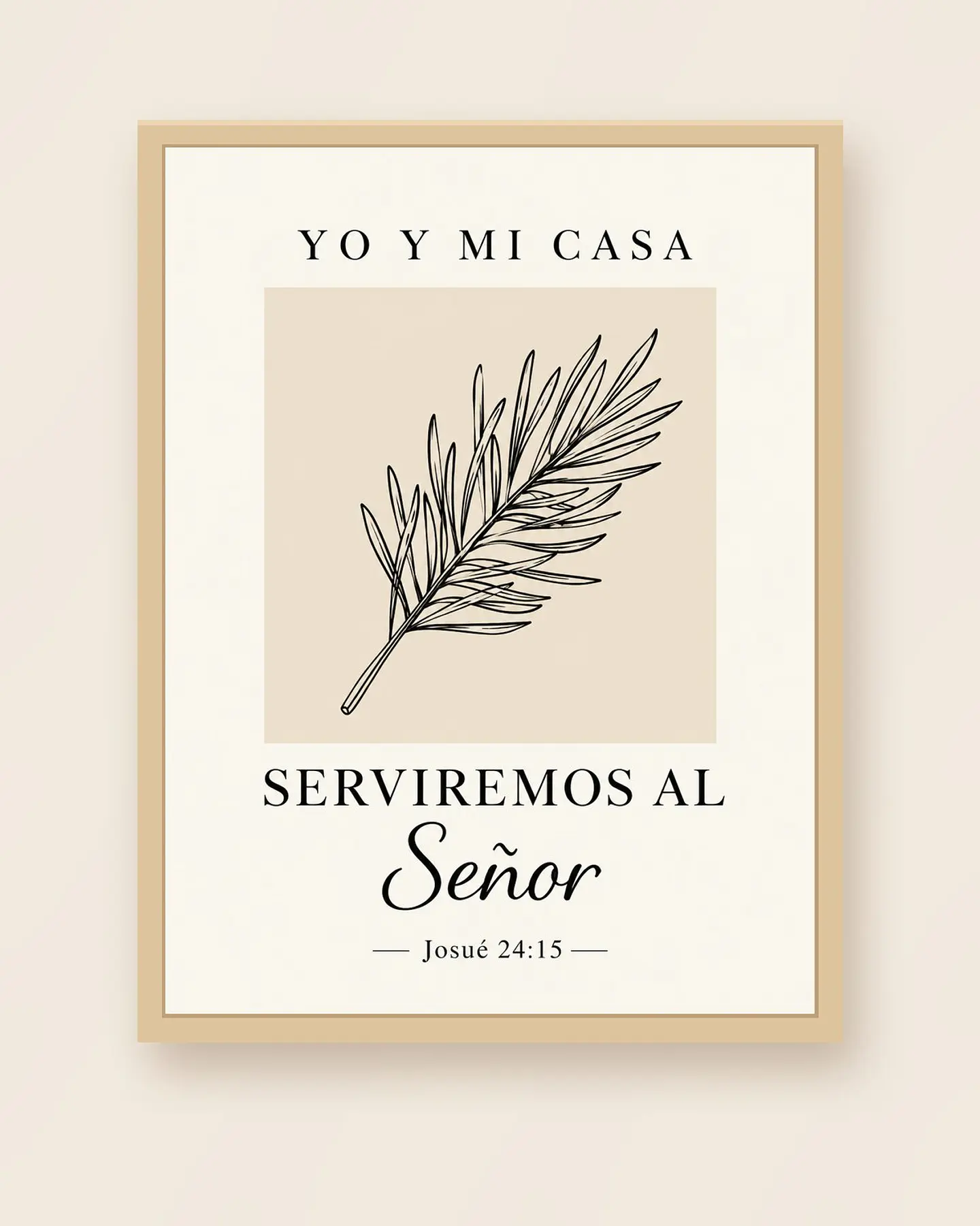 Yo y mi casa serviremos al Señor · BP-01 3