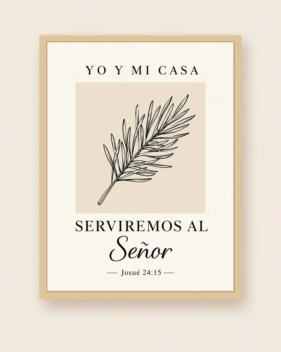Yo y mi casa serviremos al Señor · BP-01 3