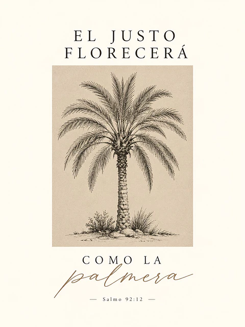 El justo florecerá como la palmera · BP-02