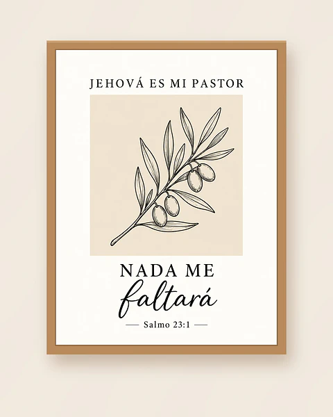 Jehová es mi pastor; nada me faltará · BP-03