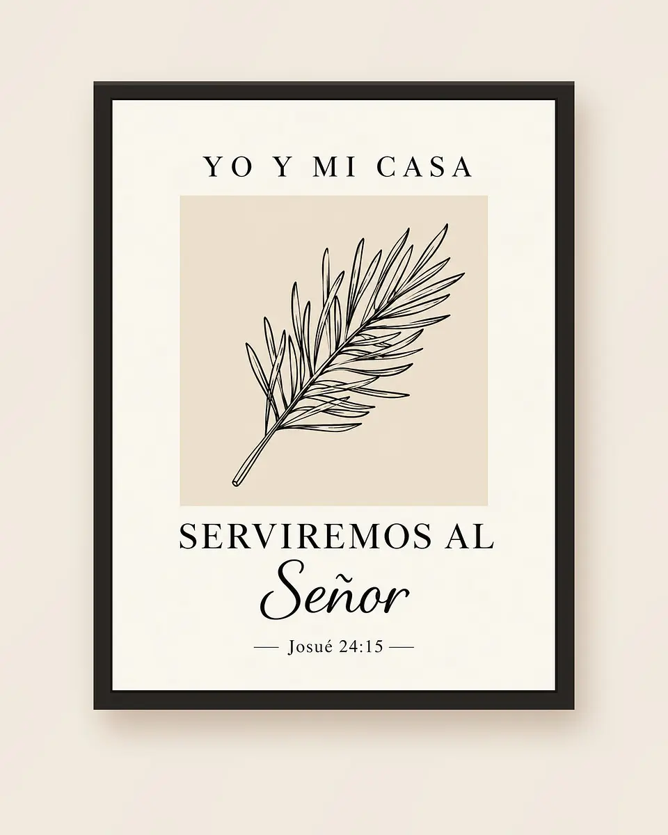 Yo y mi casa serviremos al Señor · BP-01 5
