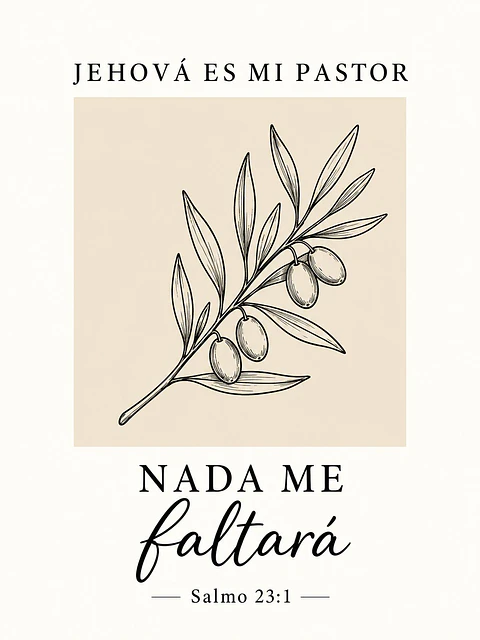 Jehová es mi pastor; nada me faltará · BP-03