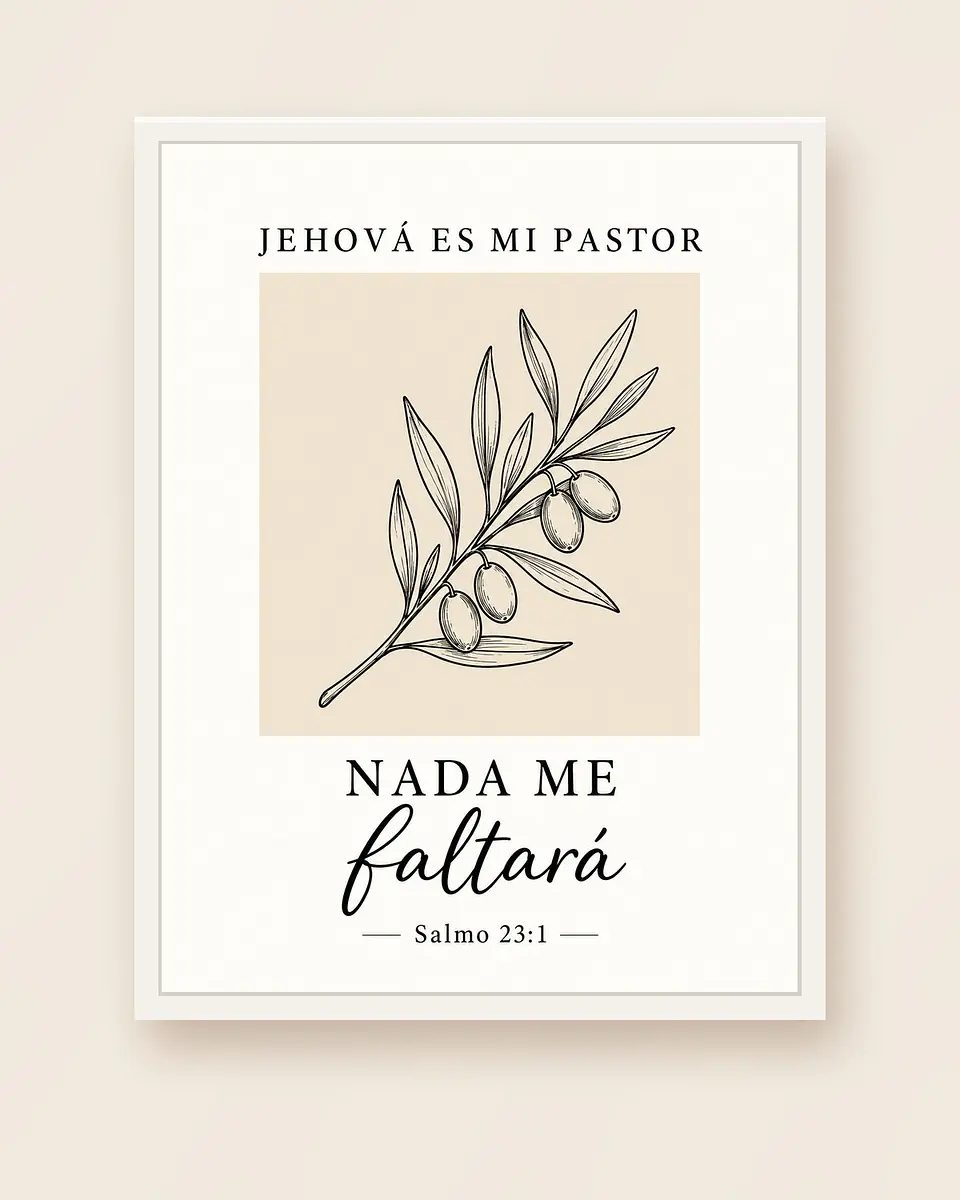 Jehová es mi pastor; nada me faltará · BP-03 4