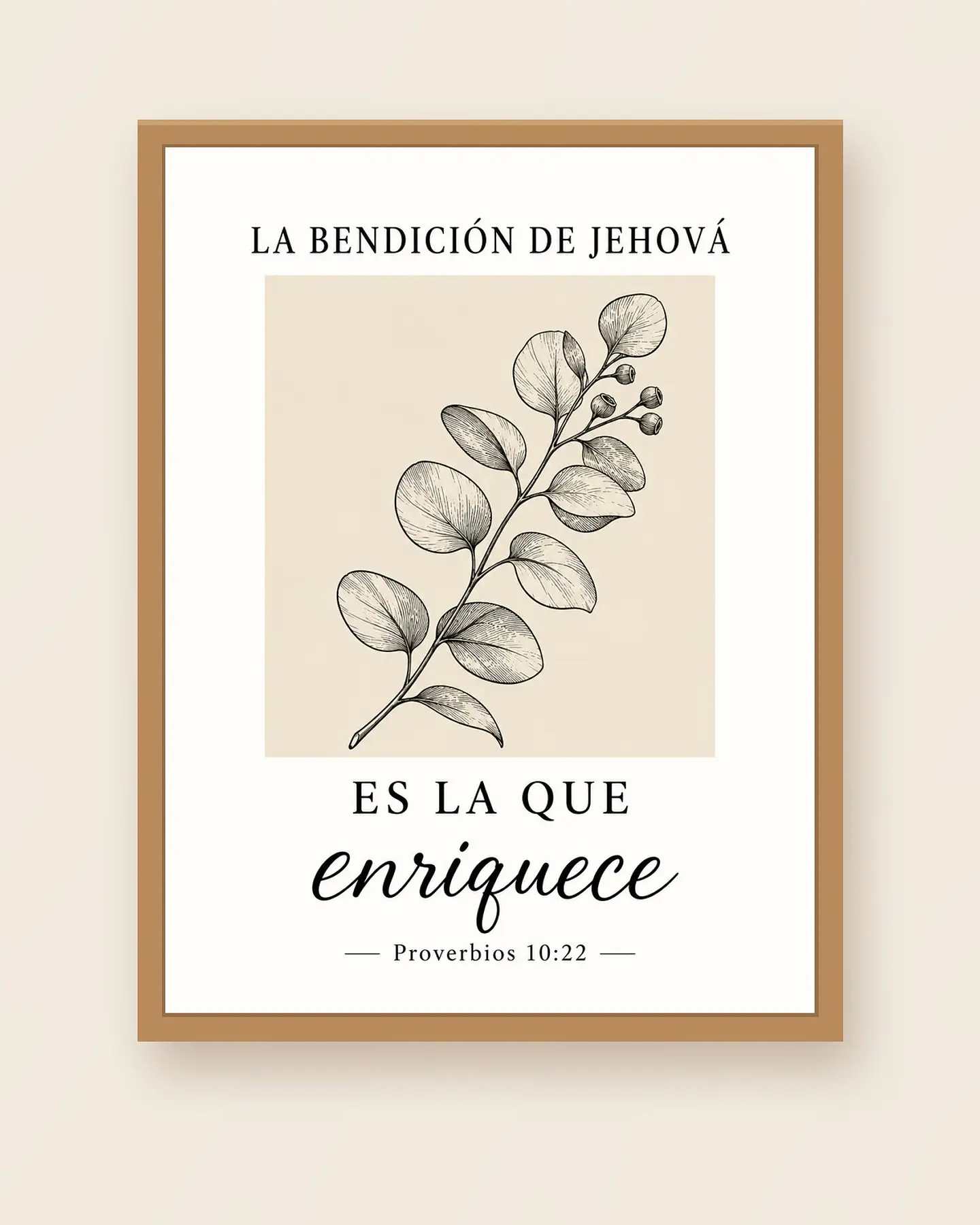 La bendición de Jehová es la que enriquece · BP-05 1