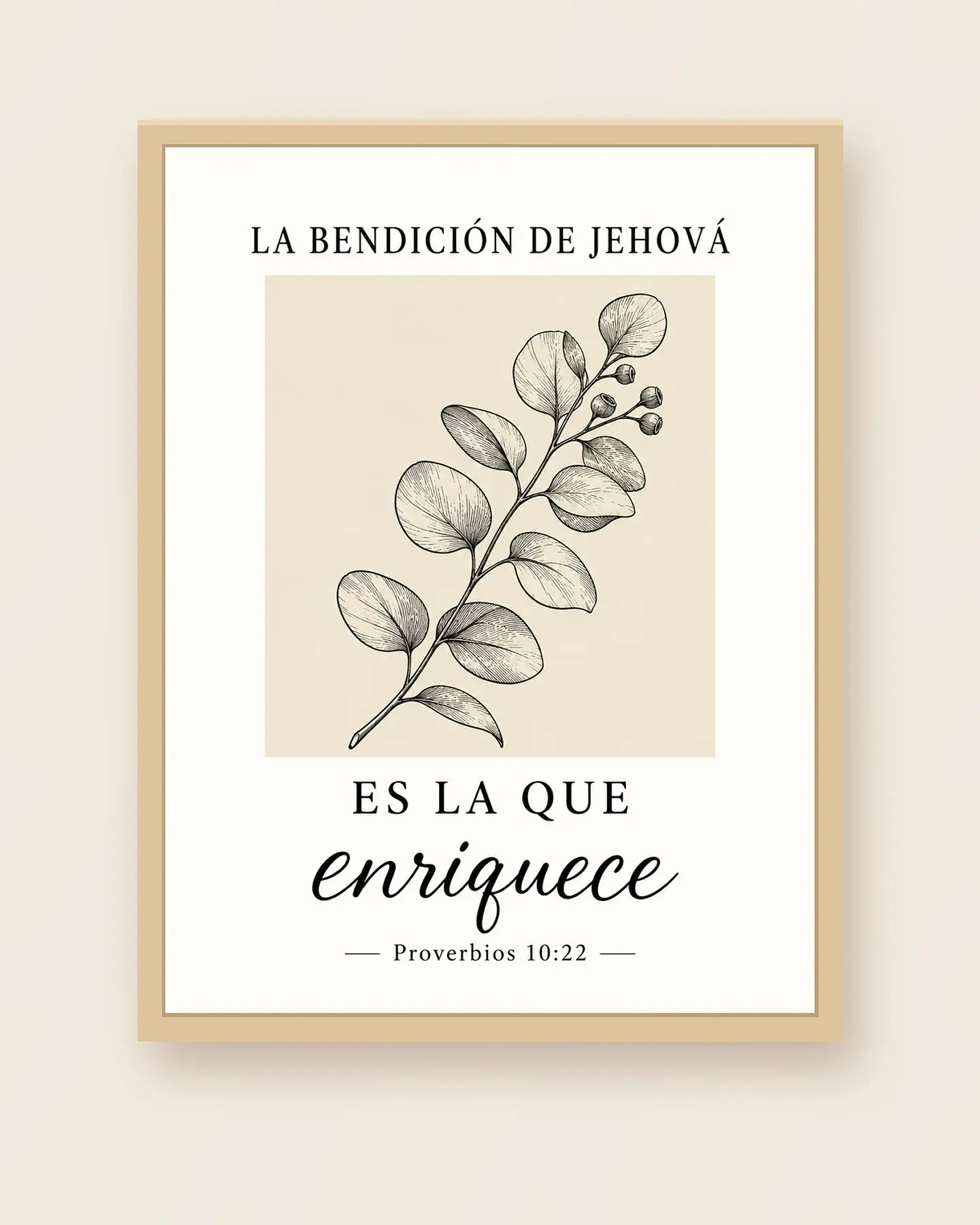 La bendición de Jehová es la que enriquece · BP-05 3