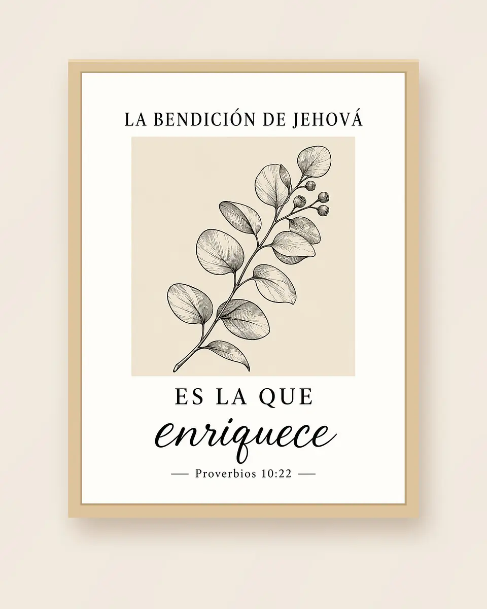 La bendición de Jehová es la que enriquece · BP-05 3