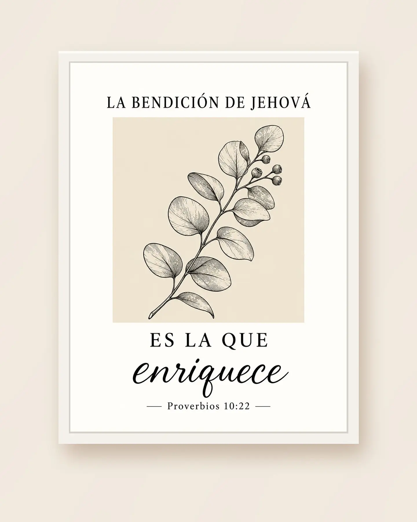 La bendición de Jehová es la que enriquece · BP-05 4